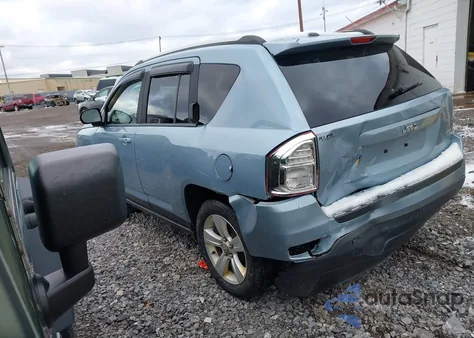 2013 Jeep Compass Latitude z USA, uszkodzony, nr VIN 1C4NJCEB9DD191222